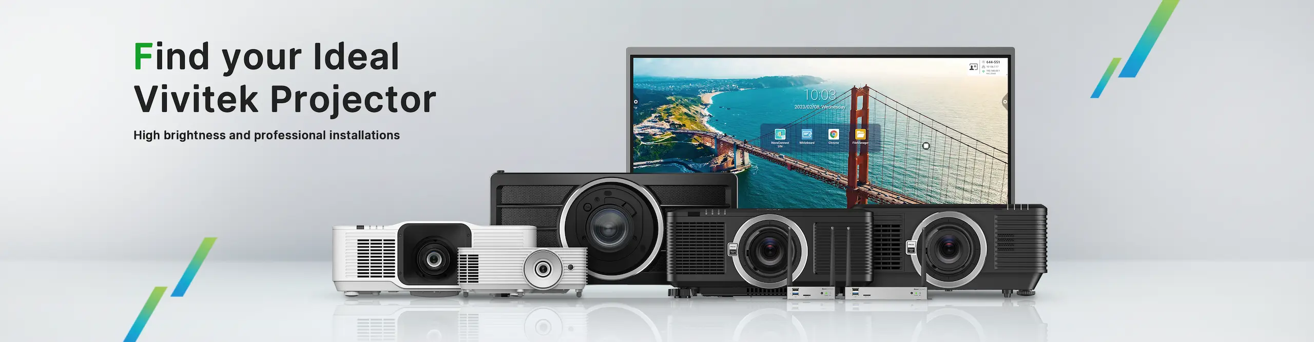 Vivitek professional projector installation