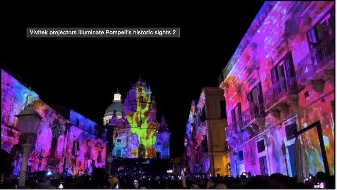 City of Pompeii Historic Projection
